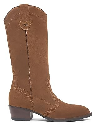 Nero Giardini I308283D Stivali Donna in Camoscio - Malto 37 EU