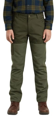 Kids Youth Game Excel Ripstop Trousers | Waterproof | Breathable | Taped Seams Olive