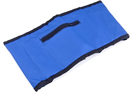 wisoolkic Marsupio Bottiglia Fondina per Birra Bottiglie di Vino Porta lattine per Bevande Organizzatori di stoccaggio Portatili Campeggio Escursionismo, Blu