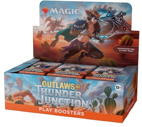Magic: The Gathering Outlaws of Thunder Junction - Scatola booster da 36 confezioni (504 carte magiche)