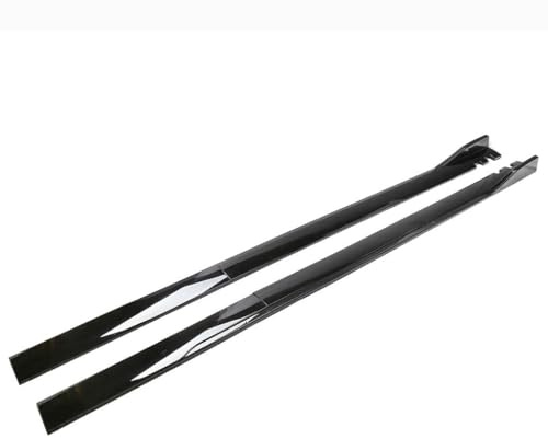 WLLLLa Minigonne Laterali Auto per Alfa Romeo 159 2005-2012,Protezione Pannello Bilanciere Deflettore Diffusore Spoiler Splitter Esterni Accessori,A-Black