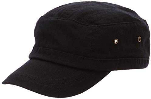 Beechfield Unisex B038.VBL Urban Army Cap, Black, One Size