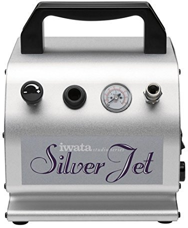 Iwata Studio Series Silver Jet Airbrush Compressor by Iwata