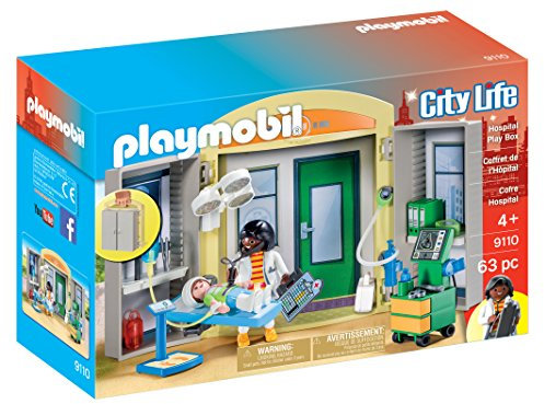 PLAYMOBIL 9110 Krankenhaus Mitnehmbox - City Life