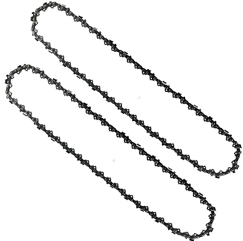 Opuladuo 2 x Kettensäge Kette kompatibel für Bosch UniversalChain 40, Sägekette kompatibel mit Bosch AKE 40 / AKE 40 S/AKE 40-17 S/AKE 40-19 S