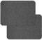 2 Pcs Canvas Repair Patch Self-Adhesive Fabric Repair Patch 11 X 8inch Waterproof Canvas Repair Kit for Sofas, Tents, Furniture, Car Seats, Lounge Chairs, Awnings
