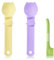 3PCS Cat Strip Feeder and Pet Food Mixing Spoon, 3 Colors Cat Stripe Squeeze Spoon, Happy Spoon for Cats for Wet Food, Multifunctional Lickable Treat Feeding Dispenser, Pet Food Can Supplies