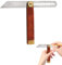 9-Inch Adjustable Sliding Bevel Gauge,Stainless Steel T-Square Ruler with Hardwood Handle,Angle Finder,Precision Angle Measurement Tool for Woodworking,Carpenter,Craftsman,Architect