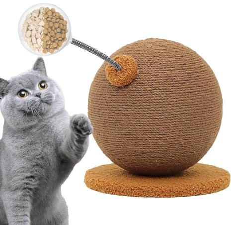Gatto Grattato Post - Albero Di Grattatura Di Gatto | Giocattolo Di Scratcher Da Arrampicata Integrato per La Stanza Di Formazione Della Stanza Interni