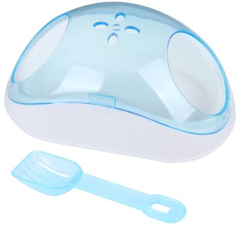 HOOWIFFY Baño de Arena para Hámster y Chinchilla, Plástico, 1 Pieza