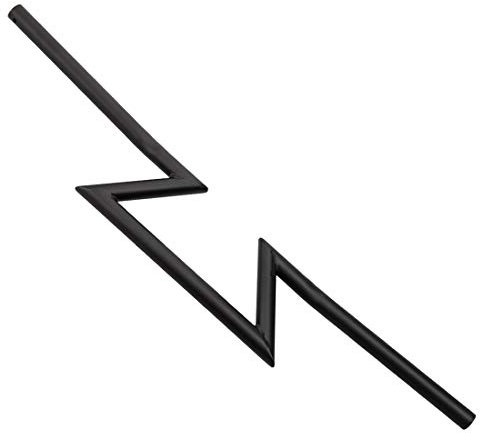 Universeller Motorradlenker, Z-Lenker Kompatibel mit Chopper Bobber Cafe Racer (22mm)