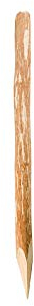 Zaunpfosten, Natur - Zaun Angespitzter, Holz-Zaunpfahl Rund Pfosten, Haselnuss Holz, Optional für Ihren Staketenzaun/Bauernzaun/Gartenzaun (H 180 cm)