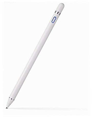 Touch Pen für Samsung Galaxy Tab A 10.1 2019 SM-T510/T515, Tab S5E SM-T720, A7 10.4 SM-T500/T505, 8.0 SM-T290/T295 T590/T595, S6 Lite SM-P610/P610 5, aktiver Stift Stylus (Weiß)