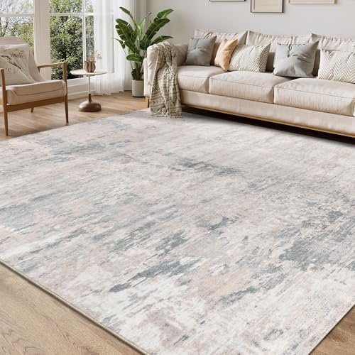 Homcomodar Tappeto astratto per soggiorno, 160 x 230 cm, per camera da letto, camera dei bambini, sala da pranzo