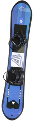 perfk Snowboard pour Enfants avec étape réglable dans Les pour Les débutants, Bleu