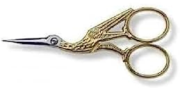 Victorinox Profi Storchen-Stickschere, Extra Scharfe Klinge, 9 cm, Rostfreier Stahl, grau