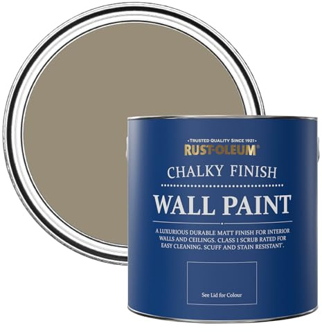 Rust-Oleum Light Brown Wall and Ceiling Paint in a Chalky Matt Finish - Café Luxe 2.5L