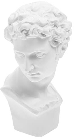 Holibanna Griechische Büstenfigur Aus Resin Dekorative Skulptur Für Schreibtisch Und Wohnzimmer Künstlerische Dekofigur Mit Mythologischem Design Als Geschenk Für Zuhause Und Büro