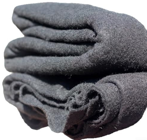 Bâche de protection en géotextile non tissé pour étang de jardin, bassins à poissons de jardin, revêtements préformés pour l'entretien des étangs de poissons et carpes koï (2 x 3 m)