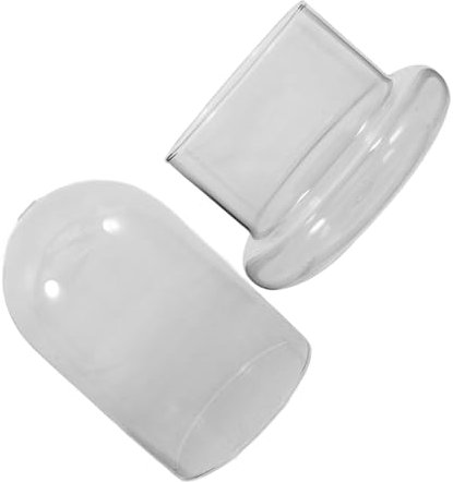 ibasenice Terrarium Végétal Verre pour Plantes Succulentes Contenant Paysager pour Bureau Bouteille Transparente pour Micro-Paysage DIY