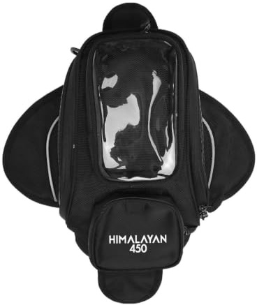 Aimazom Sacoche Réservoir Moto Sac de Rangement pour Himalayan 450 Himalayan450 Sacoche De Réservoir Multifonctionnelle pour Moto(with Logo)