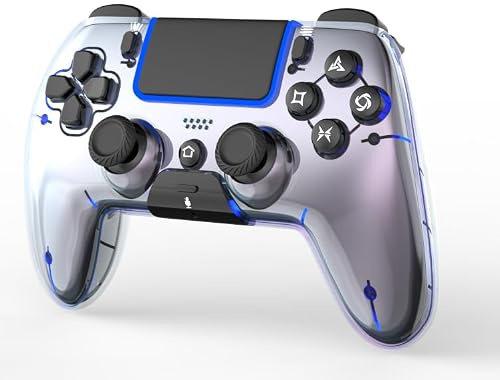 BETMI Manette sans fil pour PS5, Pro/Slim/MAC/Steam Deck/PC, joystick à effet Hall, double vibration, Macro/Turbo, jack 3,5 mm, 6 axes, touche mute, haut-parleur