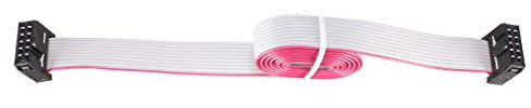 sourcing map 2,54 mm de paso 2 Fila 10 pines hembra a hembra IDC conectaror de cinta plana Cable 1M