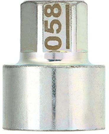 Tbest Strumento di Rimozione dei Dadi di Bloccaggio della Ruota, Chiave di Bloccaggio della Ruota Sostituzione della Presa per Dado Antifurto per 1 3 5 6 7Series X1 X2 X3 X4 X5 X6 Z4(058)