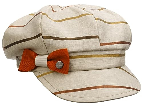 LIERYS Montoja Ballonmütze Baker-Boy-Stil Damen Beige Made in Italy Frühjahr Sommer beige One Size