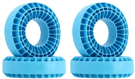 INJORA Silicone Rubber Insert Foam Fit - 1.9 Wheel Tires 118-122mm 4.75 OD Foam Fit for 1/10 RC Crawler Upgrade（Large）