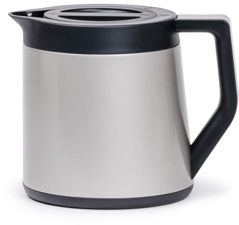Ratio Six Thermo-Kaffeekaraffe mit Deckel | Edelstahl matt | Serie 2