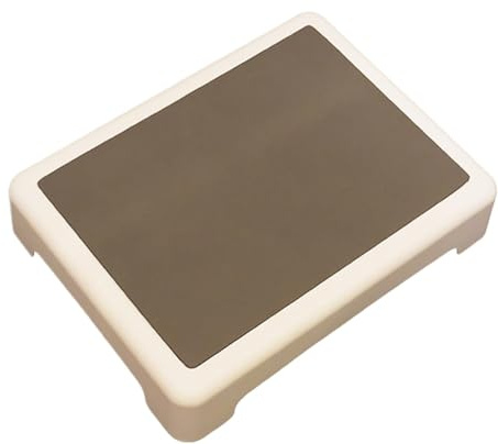 WHL Alexanders Stepstools 2 Pcs Foot Step Stool Non-Slip Resistant Support Footrest Raised Steps for Bathtub Rental Homes Offices Hotels Restaurants Step Stool(Grey)