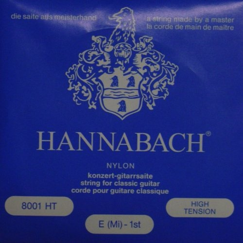 Hannabach 800 azul guitarra de concierto, High Tension
