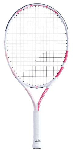 Babolat Drive Jr23 G Nc besaitet 215g Tennisschläger Weiß - Pink Griffstärke 0000