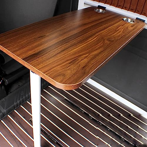 Mesa plegable portátil – Estación de trabajo versátil para picnic y computadora para caravanas, campistas y actividades al aire libre – ligera, fácil de transportar, perfecta para acampar y portón