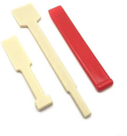 Vilgftyiet Set di strumenti professionali per la rimozione delle ammaccature dell'auto, confezione da 3 pezzi di tendini e tamponi, utensili manuali versatili per un'efficace riparazione della