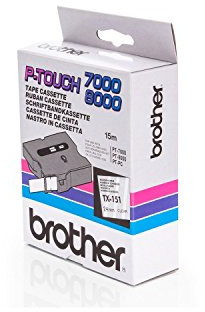 Brother TX151 Thermodirektdrucktechnologie Schwarz