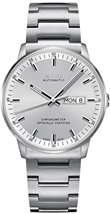 MIDO Herren-Armbanduhr Commander II Analog Automatik Edelstahl M0214311103100