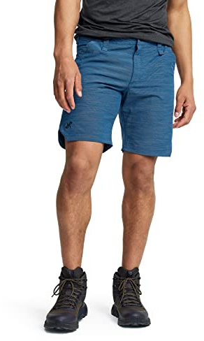 RevolutionRace Herren Hike & Dive Shorts, Hybrid Wandershorts und Badeshorts für alle Outdoor-Aktivitäten, Dark Blue, L