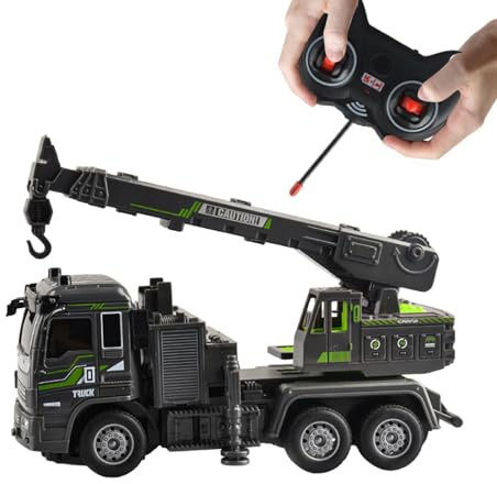 Remote Control ,Electric Mechanical Construction Car - Remote Controlled Excavator and Bulldozer Engineering Car Toy for Adult Children