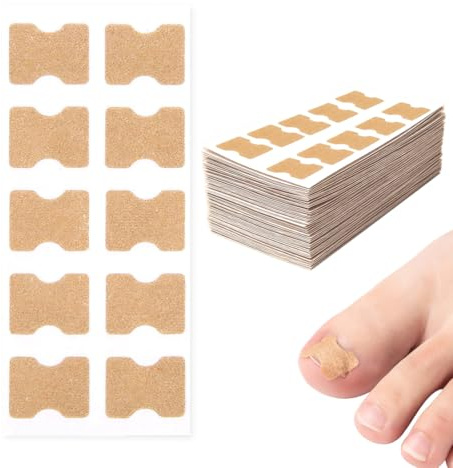 100 Patchs Anti-Champignon Pour Ongles, Correcteurs D'Ongles D'Orteils, Réparateurs De Rainure, Pour Restaurer L'Apparence Des Ongles Abîmés Et Décolorés, Idéal Pour Utilisation Nocturne.