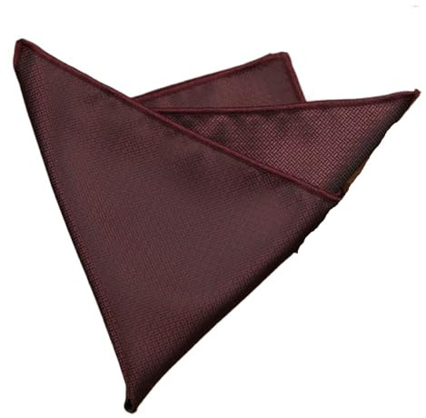 IRFHDCX Herrkostympåse klassisk fyrkantig ficknäsduk 24 cm för män, elegant polyesternäsduk, Hanky Affärsbröllop