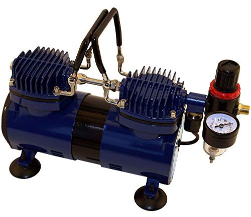 Paasche DA400R 1/4 HP Compressor with Regulator and Moisture Trap