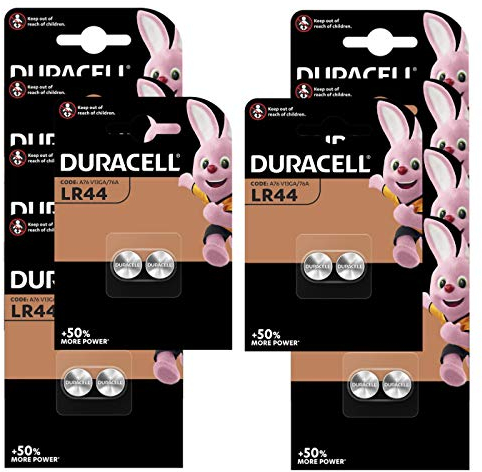 Duracell Alkaline-Batterien LR44 A76, 1,5 V, 20 Stück