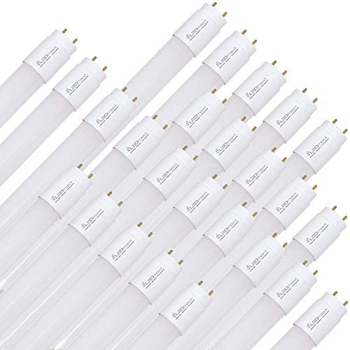 NCC-Licht 25 x LED Leuchtmittel T8 Röhre 72cm 10W G13 1000lm 865 Tageslichtweiß 6500K inklusive Starter