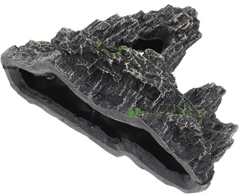 Milisten Aquarium Dekoration Realistische Künstliche Felsenlandschaft Für Fischbecken Stabil Und Bruchfest Für Aquarien Und Wasserlandschaften