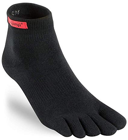 Injinji - Sport Original Weight Mini Crew - Zehensocken (Unisex) - Black (M (40,5/44)) …