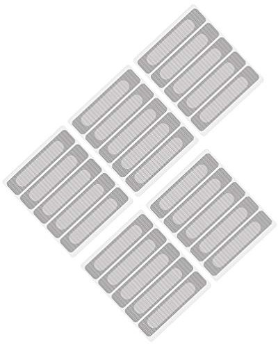 EXCEART 5sheets Window Screen Repair Tape Fiberglass Mesh Patch Strong Adhesive Seal for Mending Rips Tears Doors Tents and More