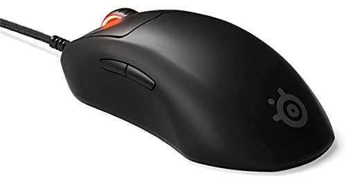 SteelSeries Esports FPS Gaming Mouse – Ultra Lightweight 69g – Prime Edition – 5 Programmable Buttons – 18K CPI TrueMove Pro Sensor – Magnetic Optical Switches – Customization - RGB Lighting – PC/Mac