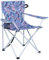 Mountain Warehouse Lilac Patterned Folding Chair - Cup Holder, Carry Strap, Camping Chair